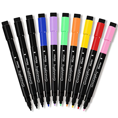 Black White board Marker Dry Pen With Eraser Easy Wipe Black  Lid Price